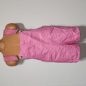 Miss Sumey Overall Shorts Pink Size